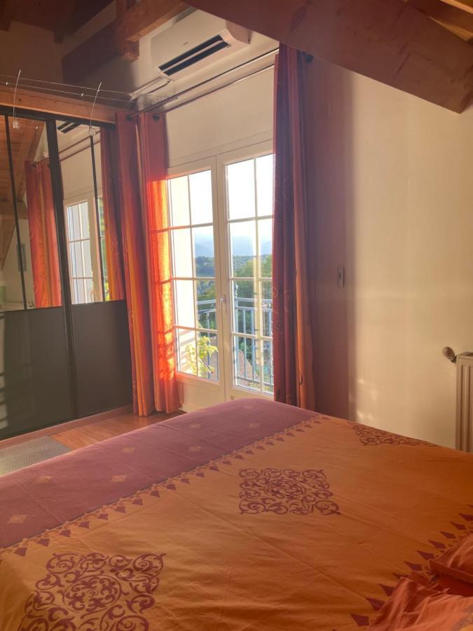 Les Gites De La Maison Bleue D'Estialescq Екстериор снимка