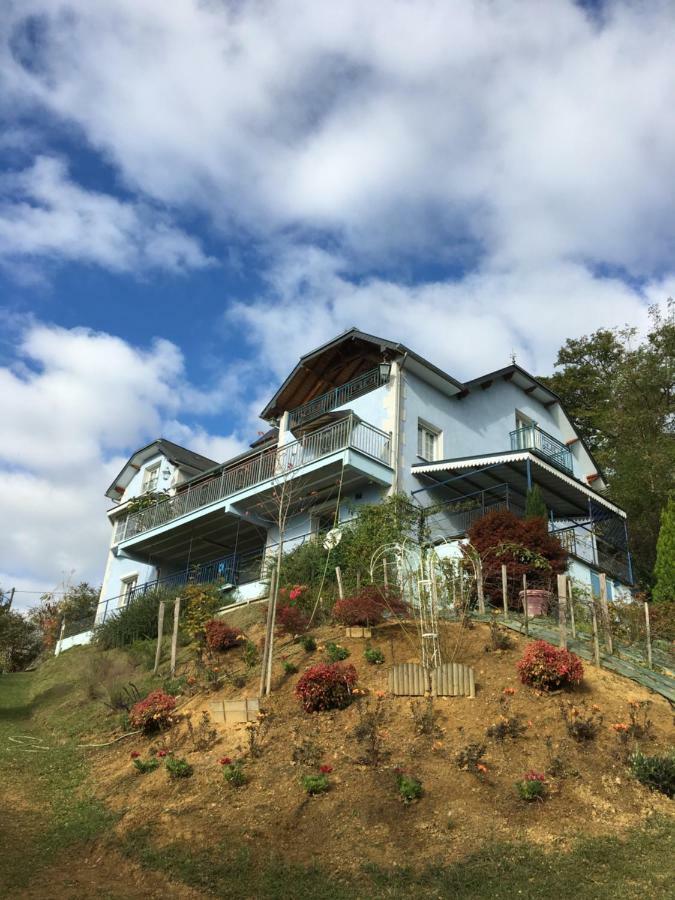 Les Gites De La Maison Bleue D'Estialescq Екстериор снимка